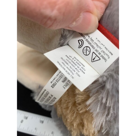 Adventure Planet 15" Gray Wolf Pup Dog Plush Stuffed Animal - Picture 6 of 8